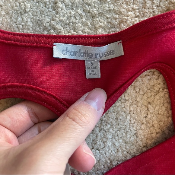 π 5 for $25 Charlotte Russe four peplum top bundle - Picture 6 of 16